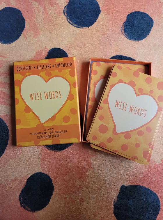 Wise Words affirmation cards