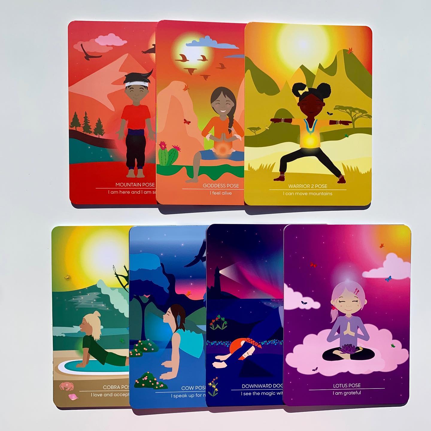 My Yoga Playground Rainbow Chakra Cards