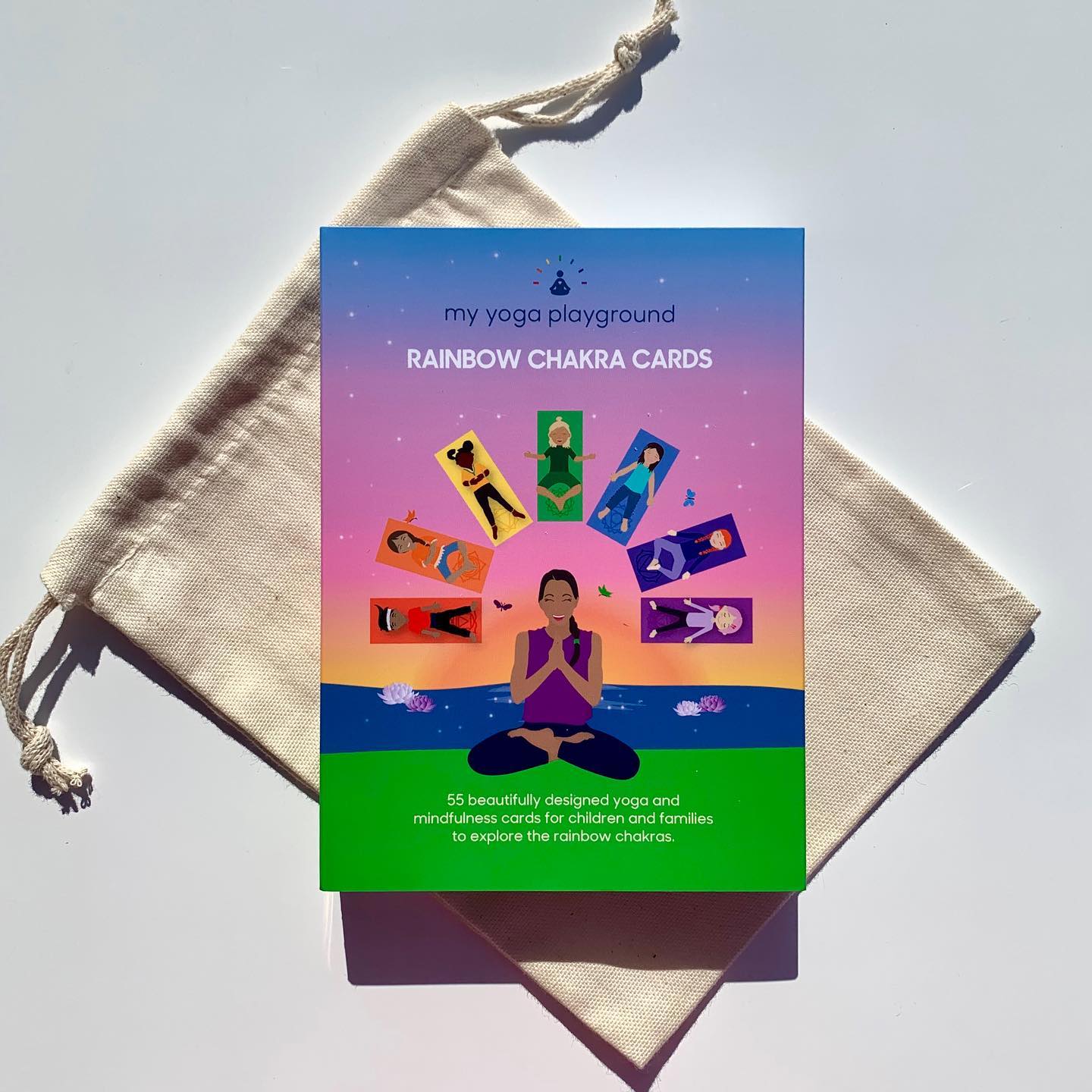 My Yoga Playground Rainbow Chakra Cards